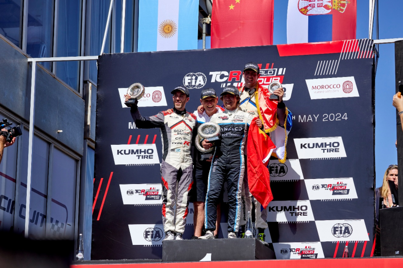 中国速度闪耀世界！2024TCR摩洛哥站领克车队包揽两回合正赛冠军第5张
